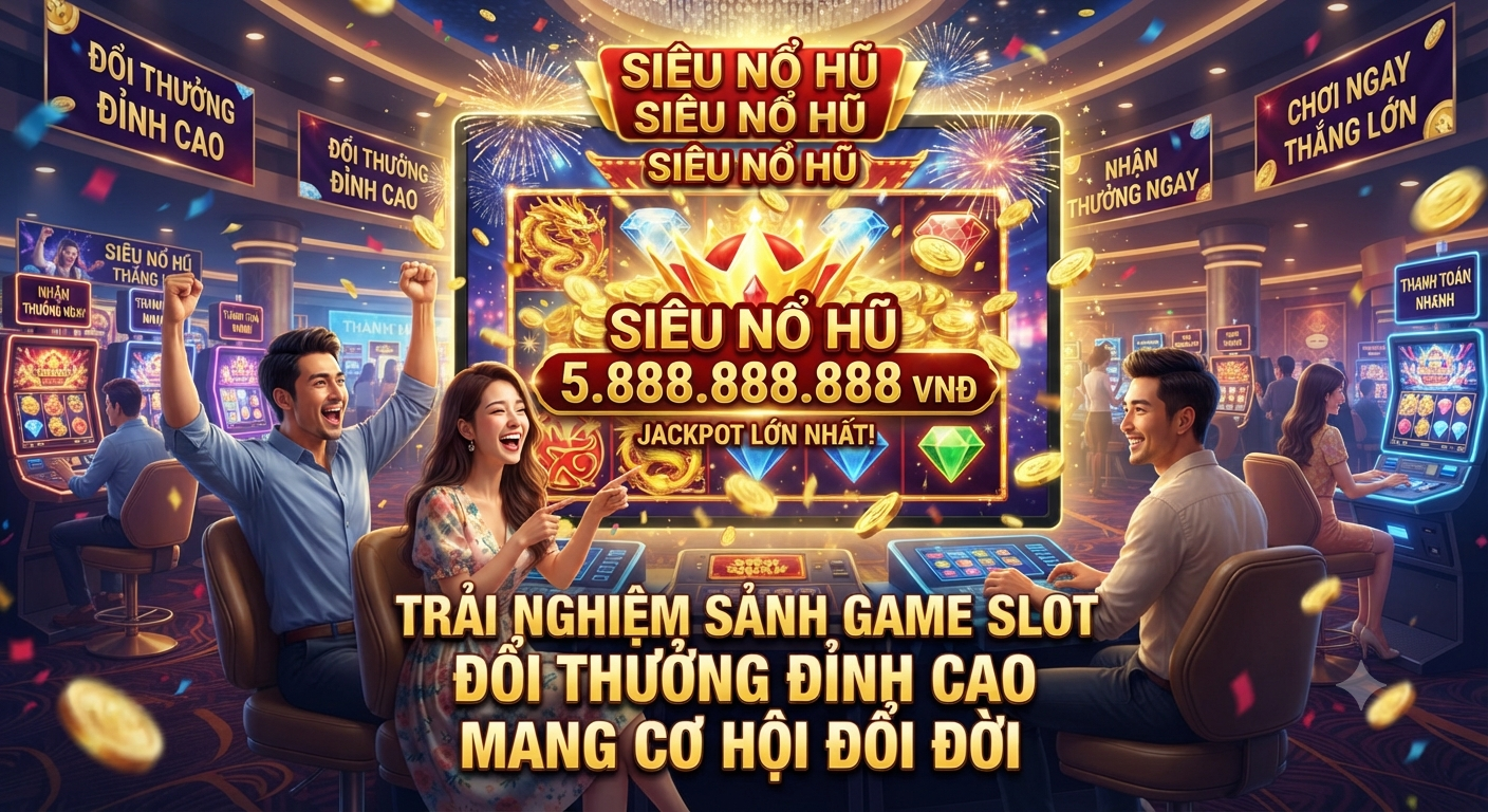 Siêu Nổ Hũ – Trải Nghiệm Sảnh Game Slot Đổi Thưởng Đỉnh Cao Mang Cơ Hội Đổi Đời